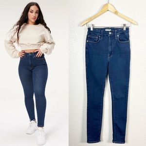 Good American Womens Always Fits Good Waist Skinny Jeans Size 6-12